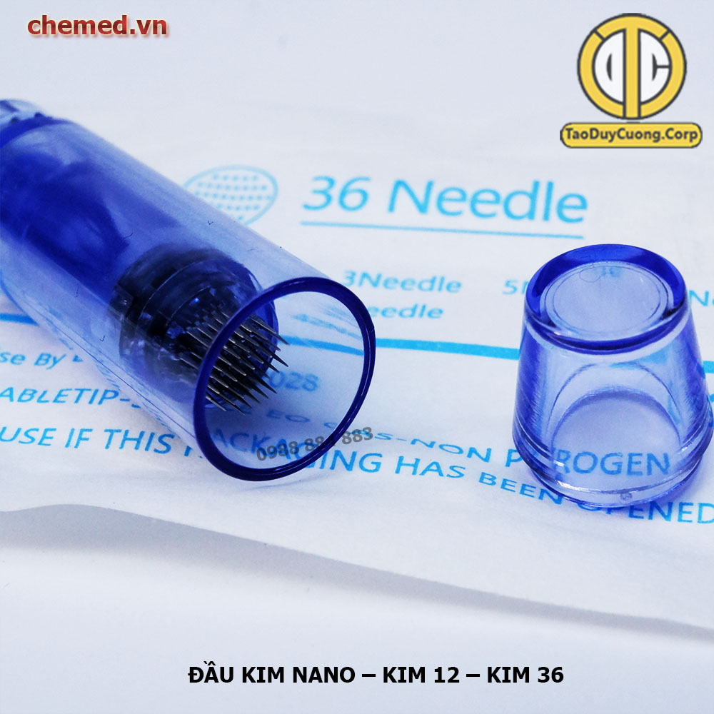 Kim Nano, Kim 12, Kim 36 phi kim cấy tảo, cấy tinh chất, cấy trắng chuẩn loại 1 dùng trong thẩm mỹ, spa