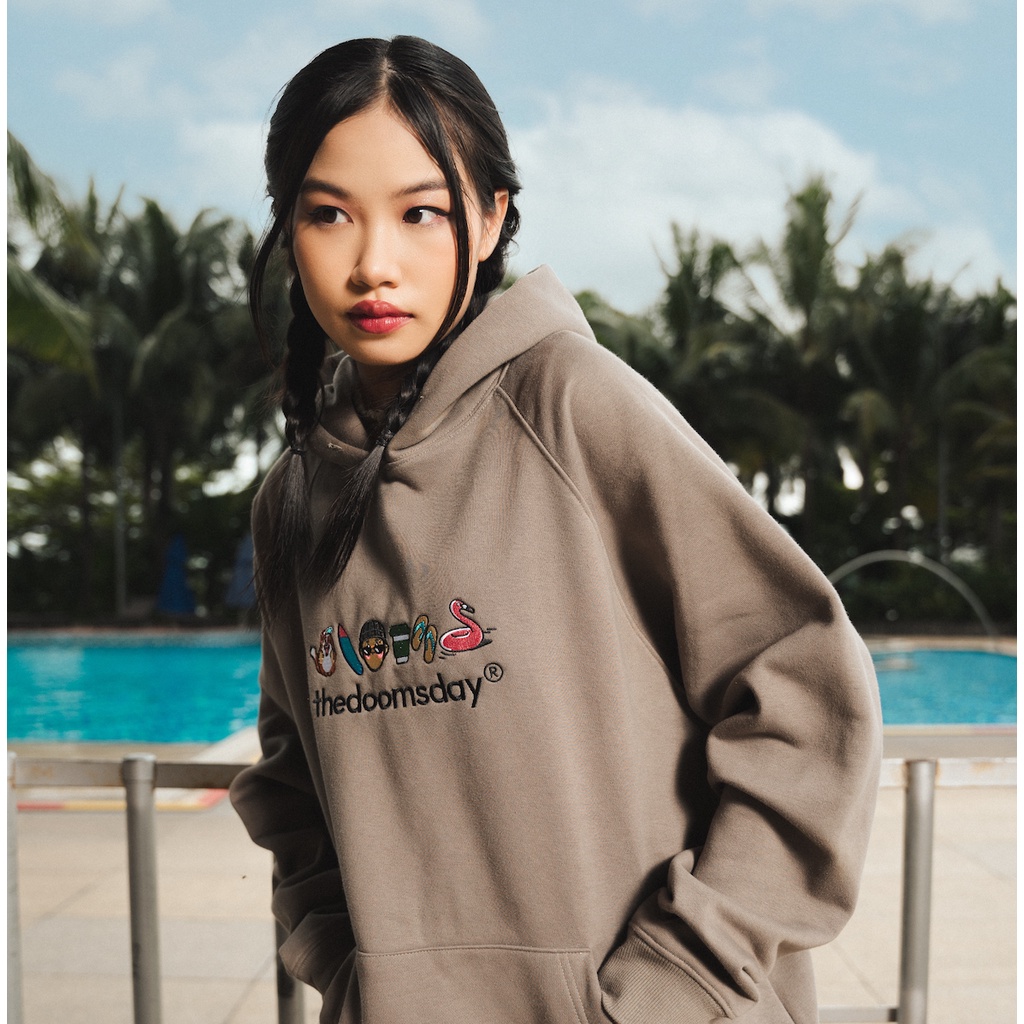 Áo Hoodie TDD®️ SURF KIT / CHOCOCHIP