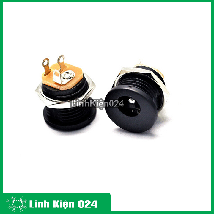 Jack dc 5.5x2.1 có ốc vặn