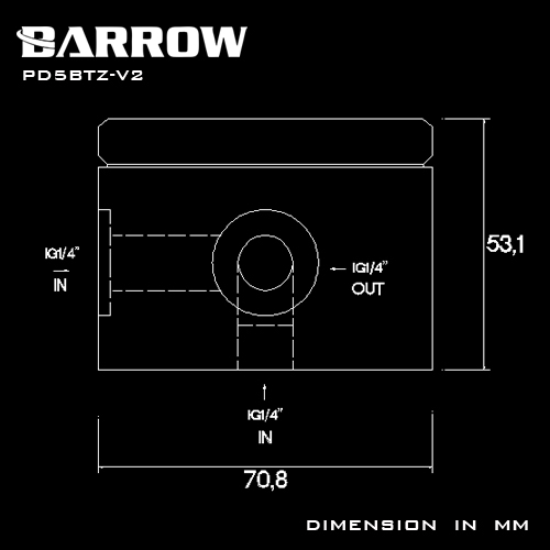 Top Cho pump D5 Barrow YKD5BTZ-V2