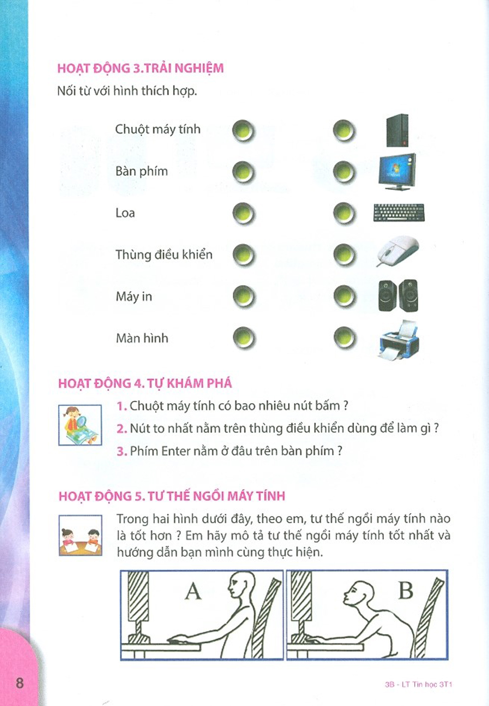 Luyện Tập Tin Học 3 - Tập 1