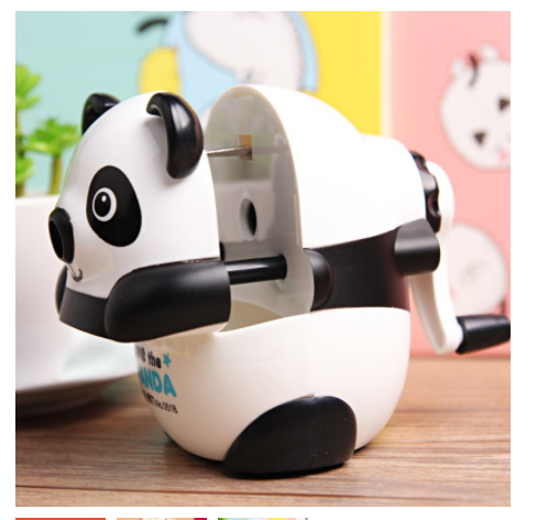 Gọt chì quay tay gấu trúc deli 518