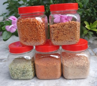 đặc sản muối tôm Tây Ninh - đồ ăn vặt - bách hóa online uy tín