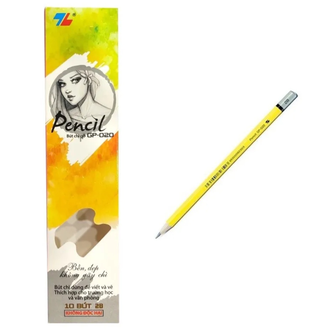 Bút Chì Gỗ 2B  Thiên Long  GP020 - Học Sinh