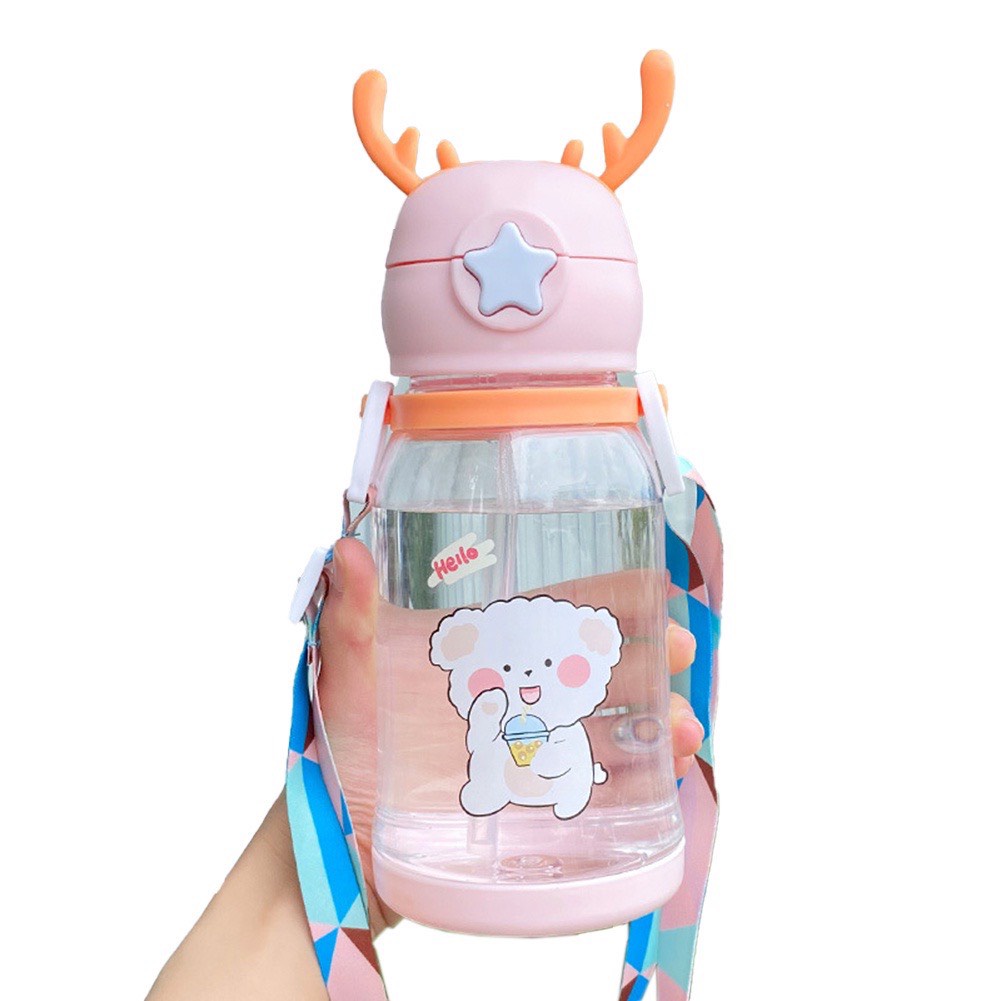 Bình Nước Có Dây Đeo 500ml Loại Tốt