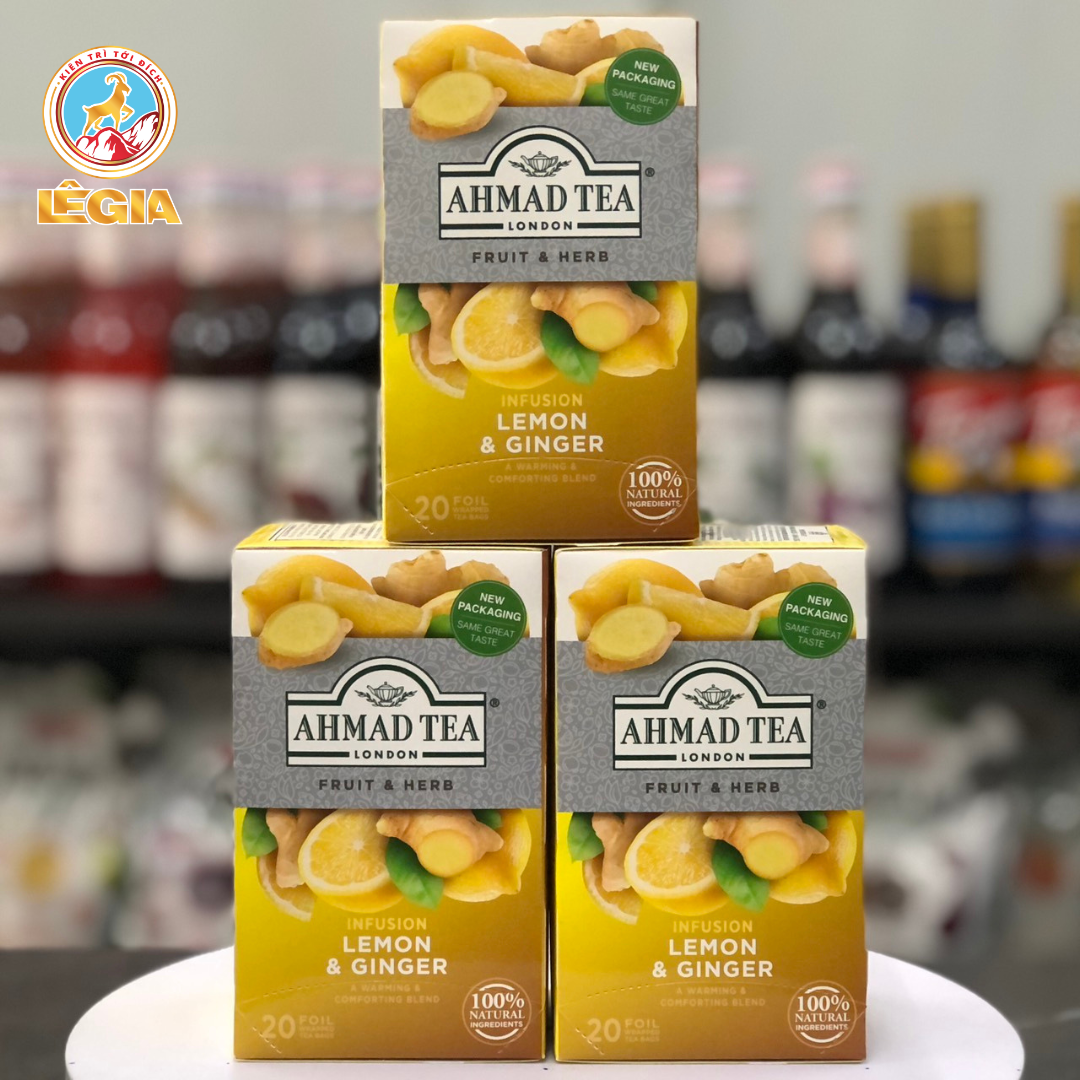 TRÀ THẢO DƯỢC AHMAD CHANH VÀ GỪNG