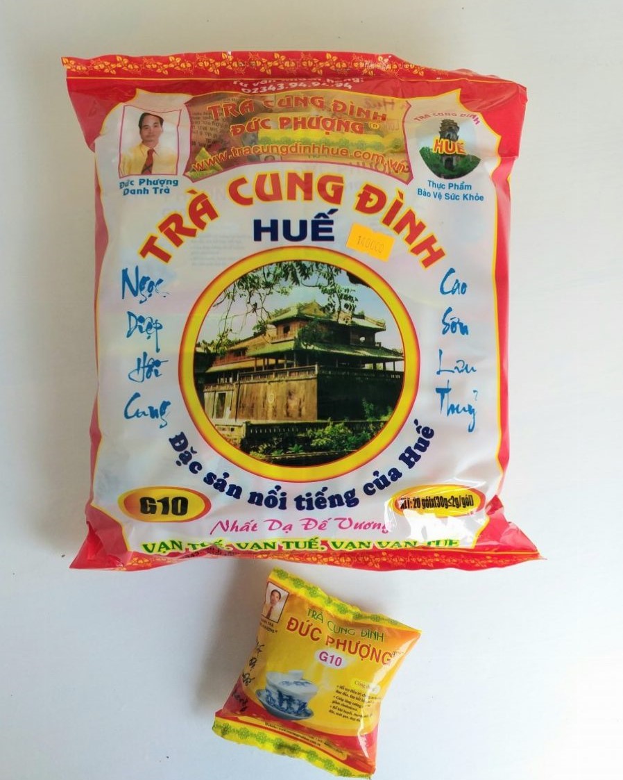 Đức Phượng Trà Cung Đình Huế G10 600g (20gói x 30g)