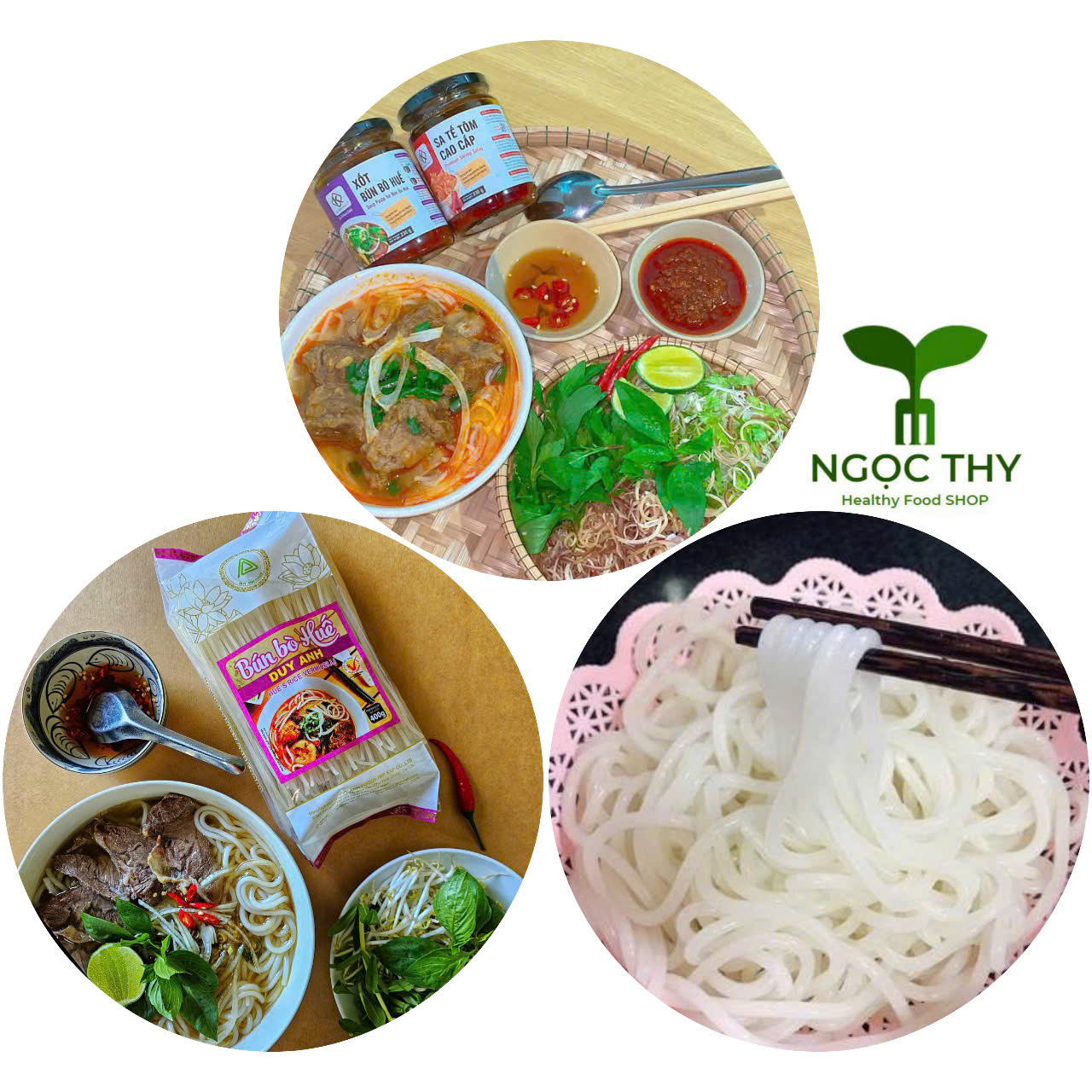Bún bò Huế Duy Anh Foods gói 400gr