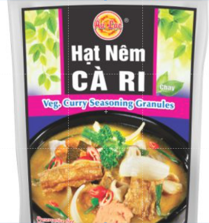 Hạt nêm cà ri chay âu lạc 90g/500g