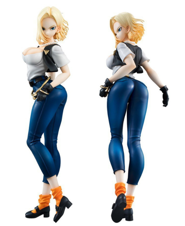 [HCM]Mô hình nhân vật Android 18 Dragon Ball Sexy 20cm