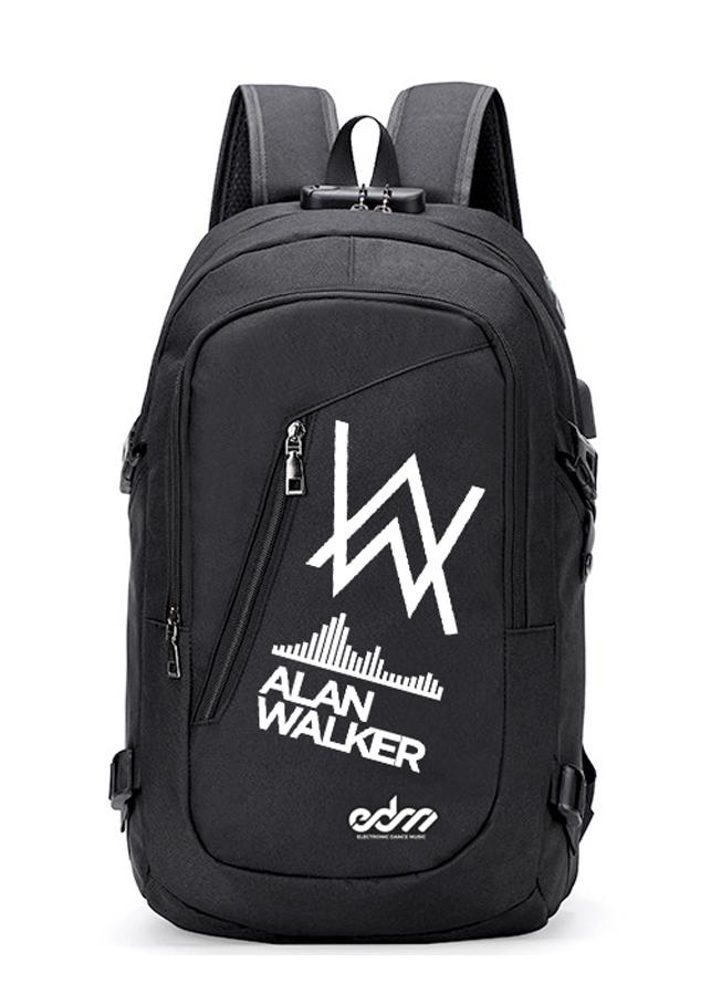 Balo chéo túi đeo Alan Walker Kèm Cổng USB