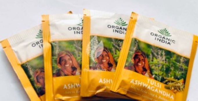 Trà túi lọc Tulsi Ashwagandha