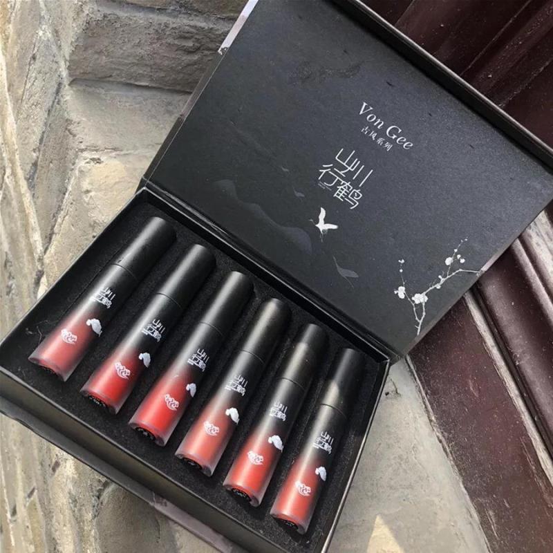 Set Lipstick Von Gee 6 Cây