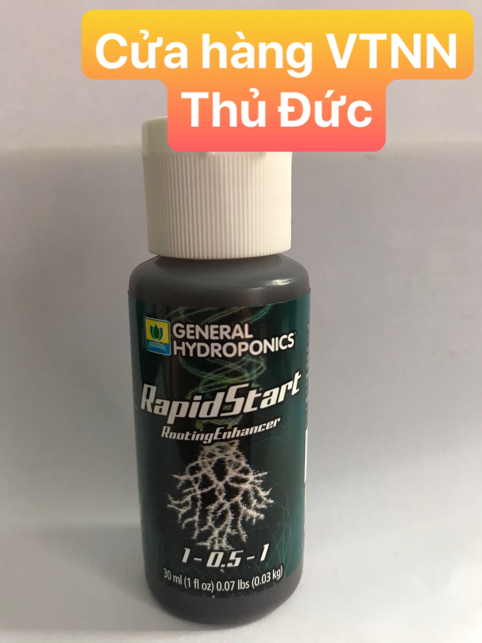 Siêu kích rễ General Hydroponics Rapid Start hàng chuẩn Mỹ lọ 30ml