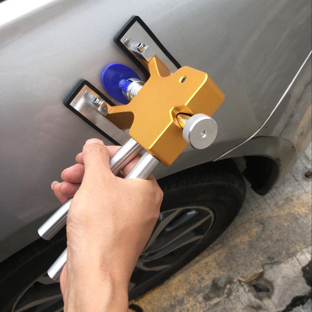 DLong Car Repair Tool Practical Hardware Tools Dent Lifter Repair Dent Puller 18 Tabs Hail Removal Tool Set