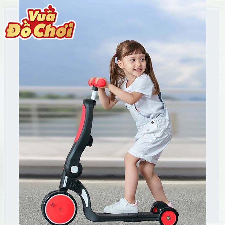 Xe scooter đa năng 5 trong 1 Freekids