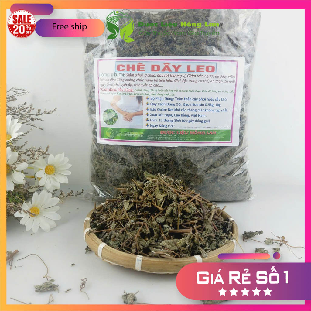 [FreeshipMAX] [HCM]Chè Dây Leo khô đóng gói 1kg