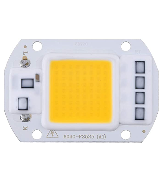 LED 50w AC 220V COB Ánh Sáng Vàng