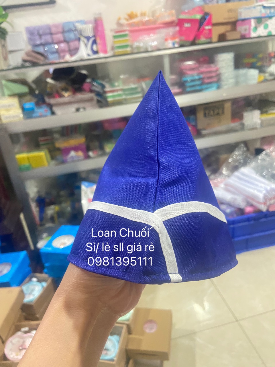 Mũ cano măng non/ mũ nghi thức đoàn đội