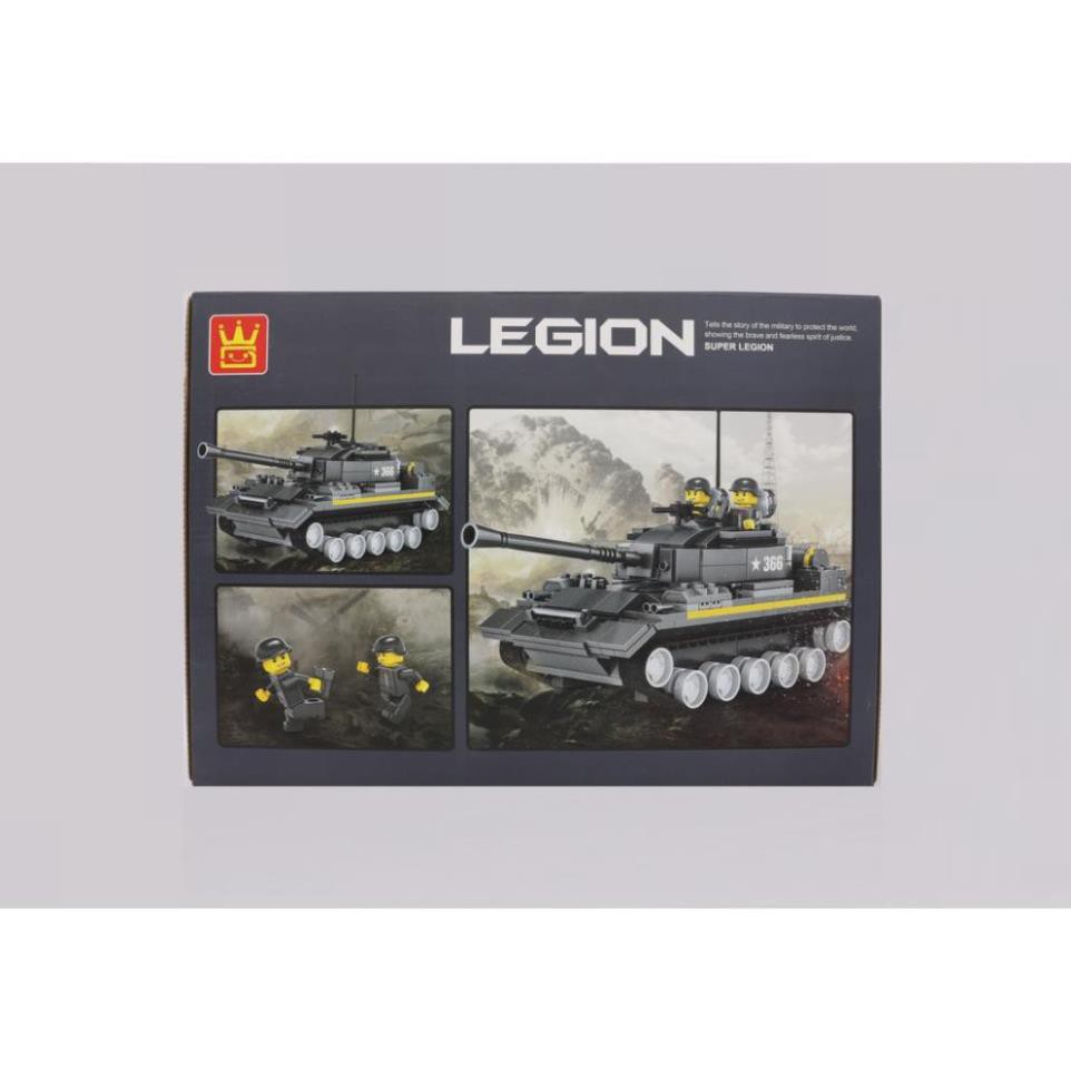 Lego ghép hình Xe Tăng 3660 360pcs