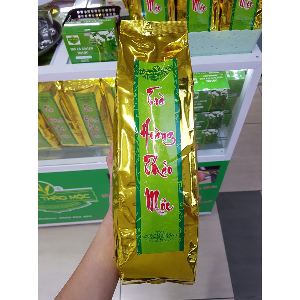 2 trà Hoàng Thảo Mộc gói 500G