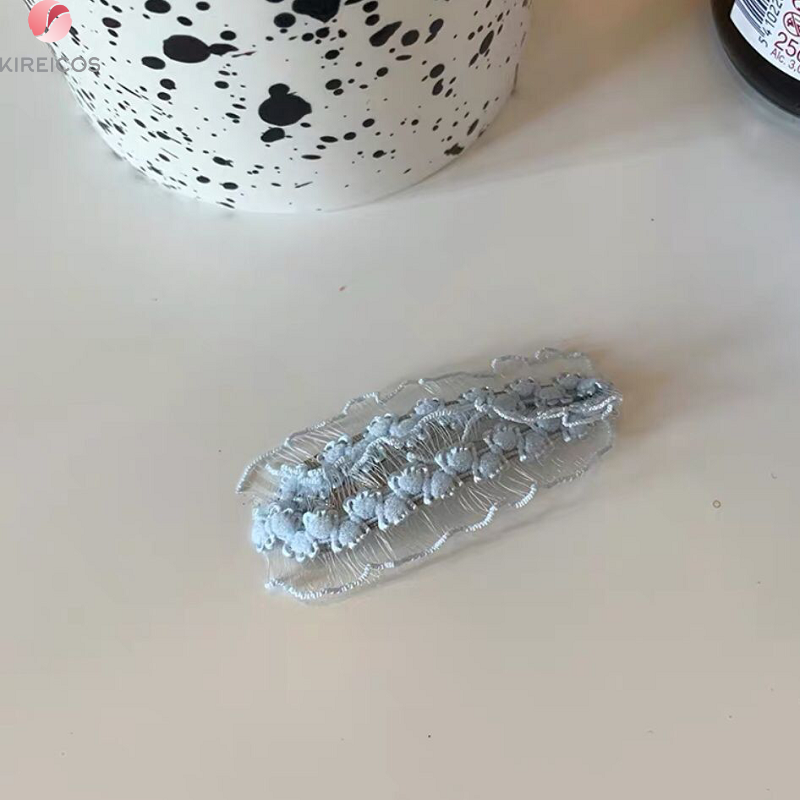 [HCM]Set 2 kẹp tóc mái có ren siêu xinh - kireicos