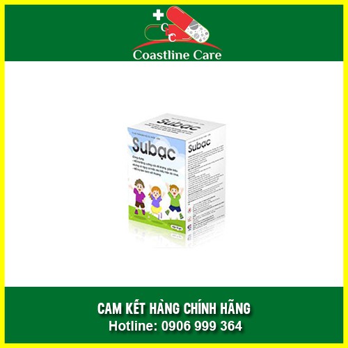 Cốm Subạc - Tích Điểm Mua 10 Tặng 1 (Hộp 15 Gói) - CLC Pharmacy