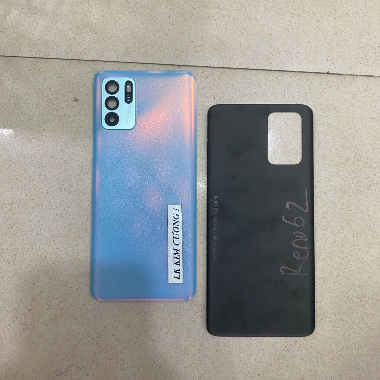Nắp lưng oppo reno 6z 5g