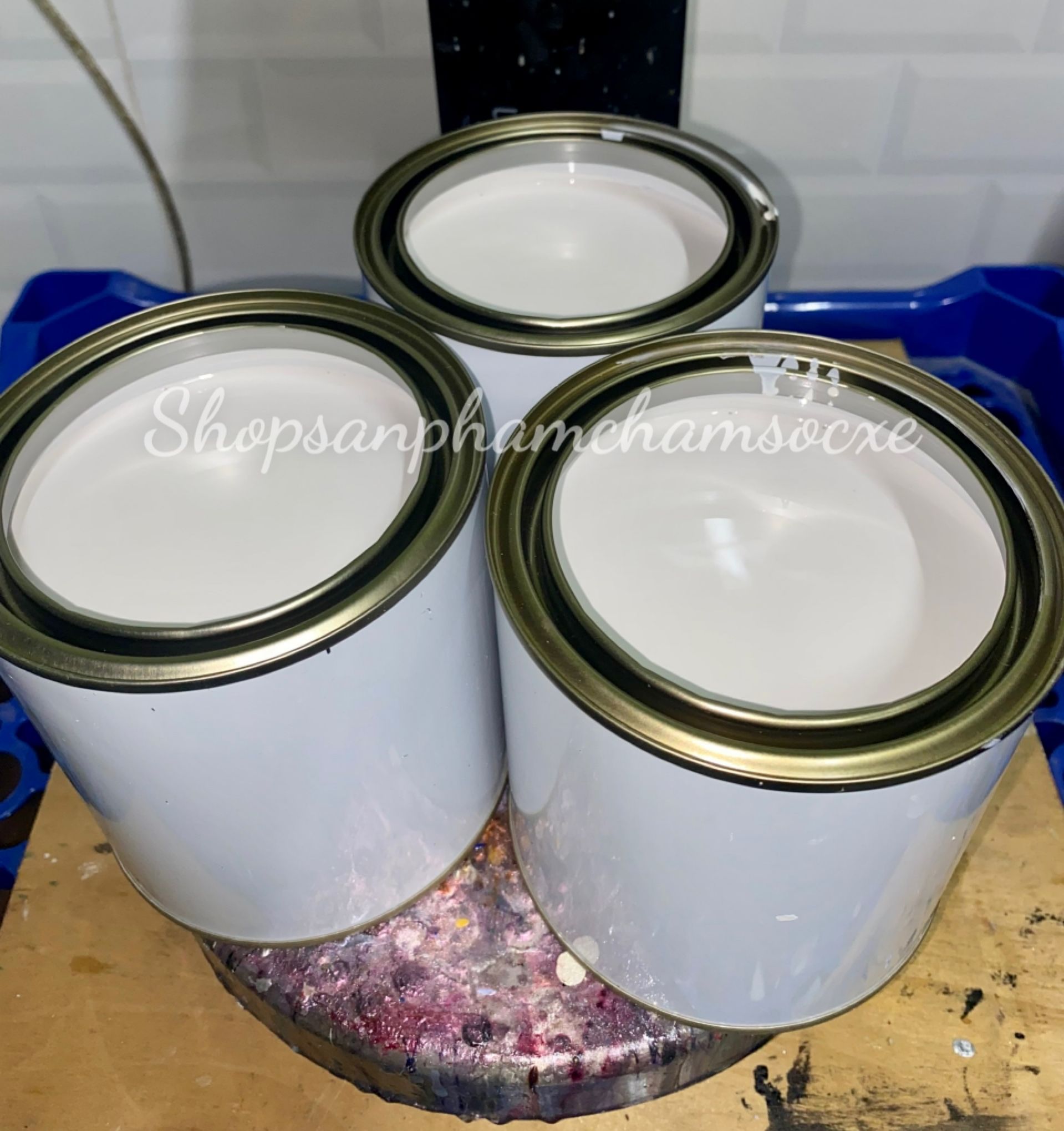 Sơn lót xám và trắng 1k nhanh khô cho dàn áo , nhôm, kẽm - 2 tùy chọn lon 1kg và 500g