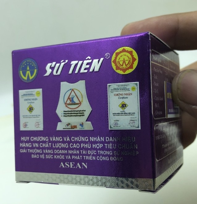 Kem Dưỡng Da Sứ Tiên Tím - 10g