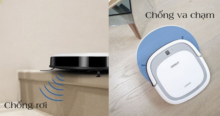 [NEW 100%] Robot hút bụi lau nhà Ecovacs Deebot DK35