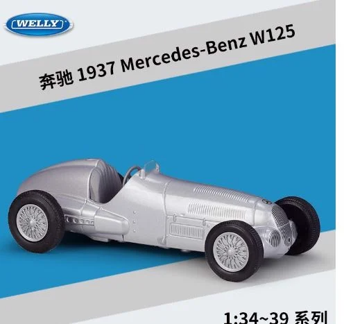 Mô hình xe Mercedes Benz W125 1937 136 Welly  banmohinhtinhcom