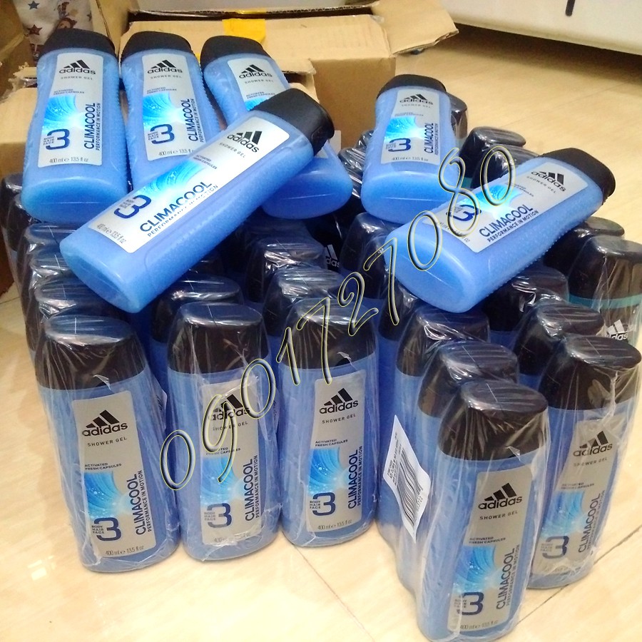 Sữa tắm gội Adidas Climacool (3in1) 400ml