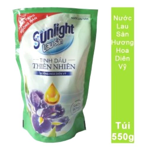 Combo 2 Túi Nước Lau Sàn Sunlight (550g x 2 túi)