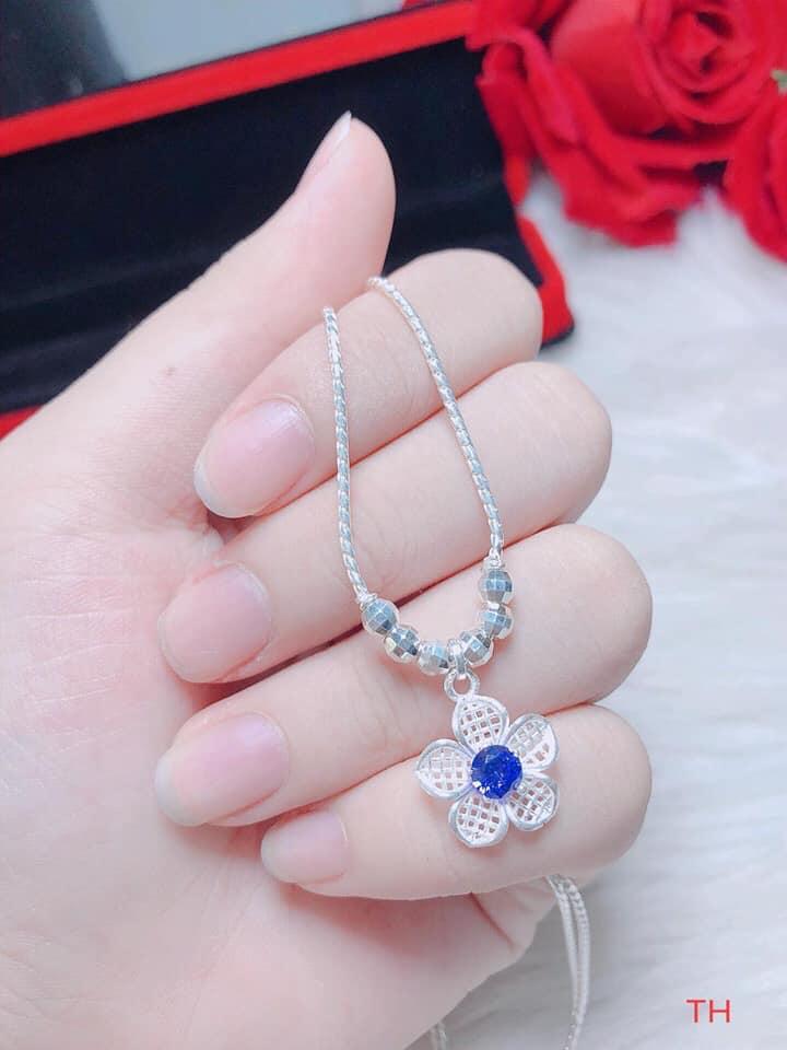 Dây chuyền bạc  thật siêu đẹp
