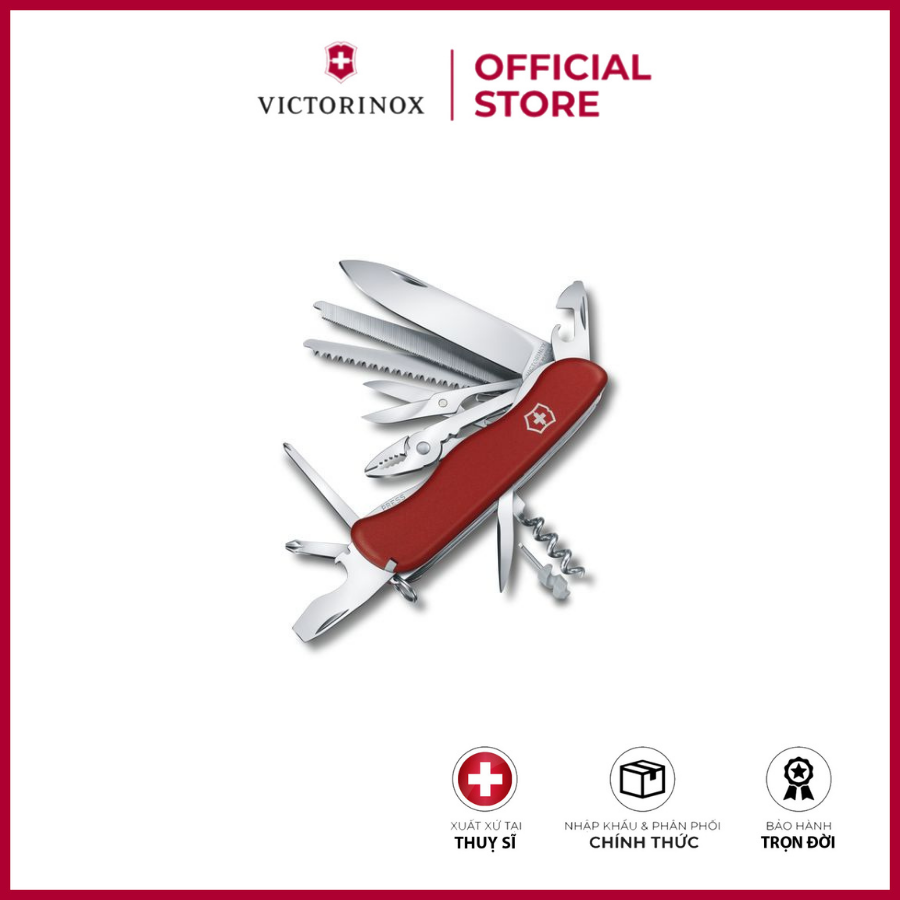 BÁO GIÁ Dao Làm Bếp Victorinox | Shopee Lazada Sendo Tiki mới nhất 44 Dao đa năng VICTORINOX Workchamp 0.8564 (111 mm) - Hãng phân phối chính thức