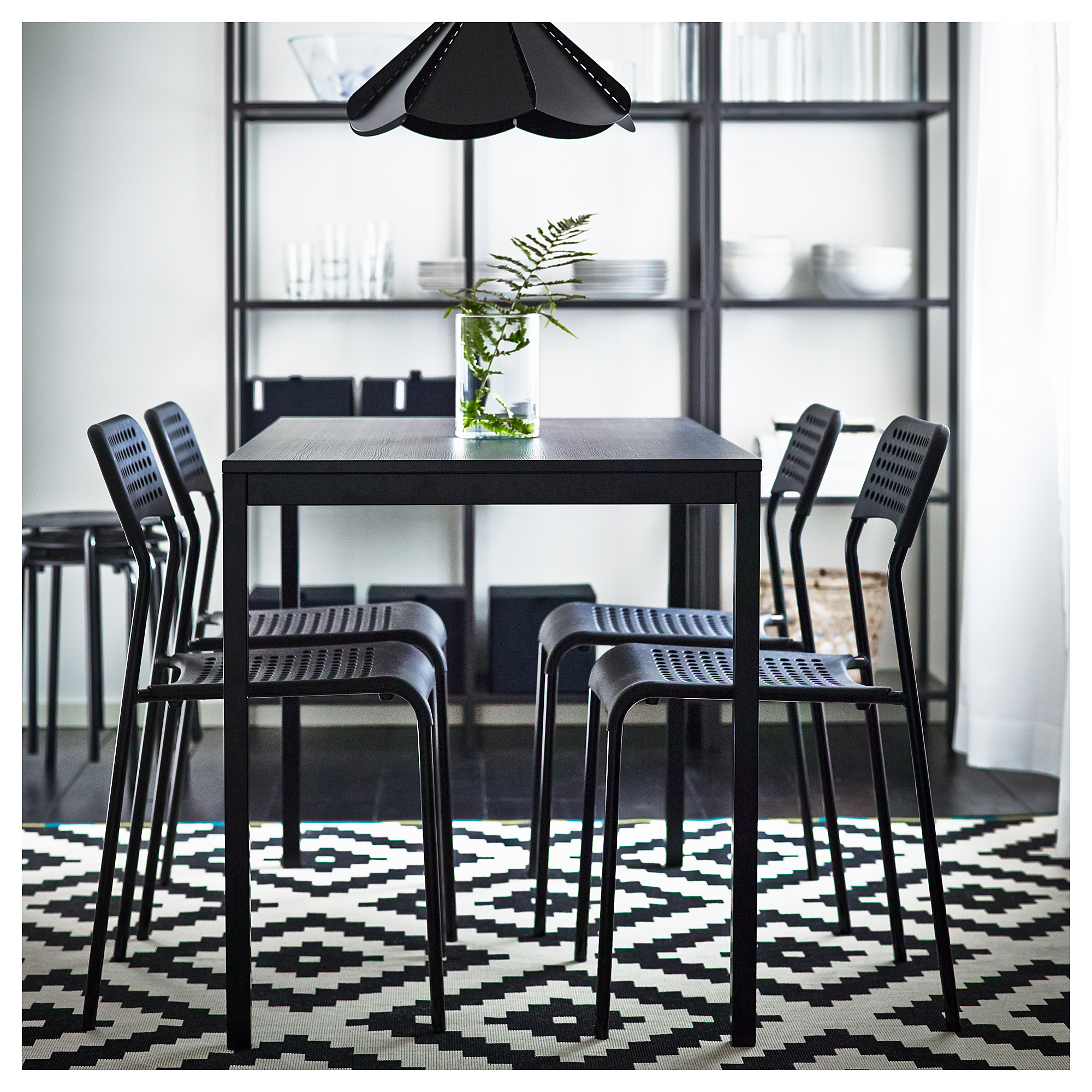 [HCM][ Trắng/Đen] GHẾ IKEA CHÍNH HÃNG – ADDE