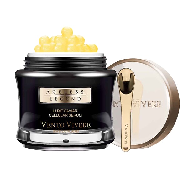 [Hoàn Tiền 8%]Kem trứng cá tầm Vento Vivere Luxe Caviar Thụy Sĩ 30g