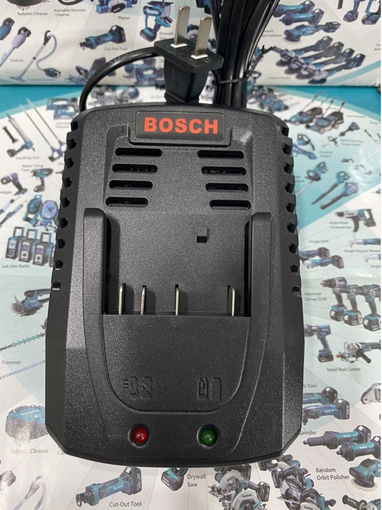 Sạc bosch 14.4v - 18v li-ion mới 100%, sử dụng điện 220vac. tminn shop