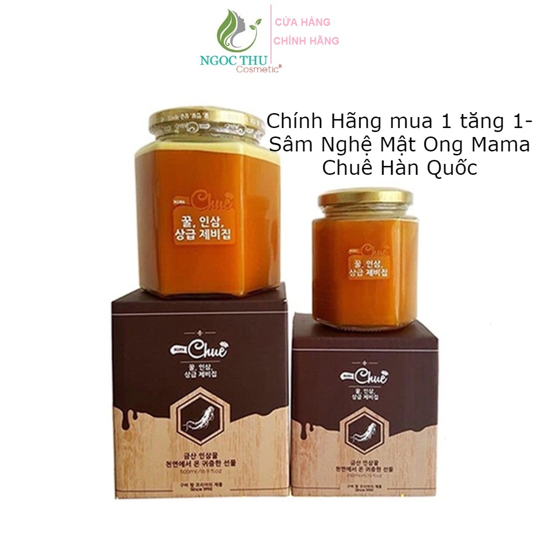 [MUA 1 TẶNG 1] Sâm nghệ mật ong Hàn Quốc Mamachue Chính Hãng.