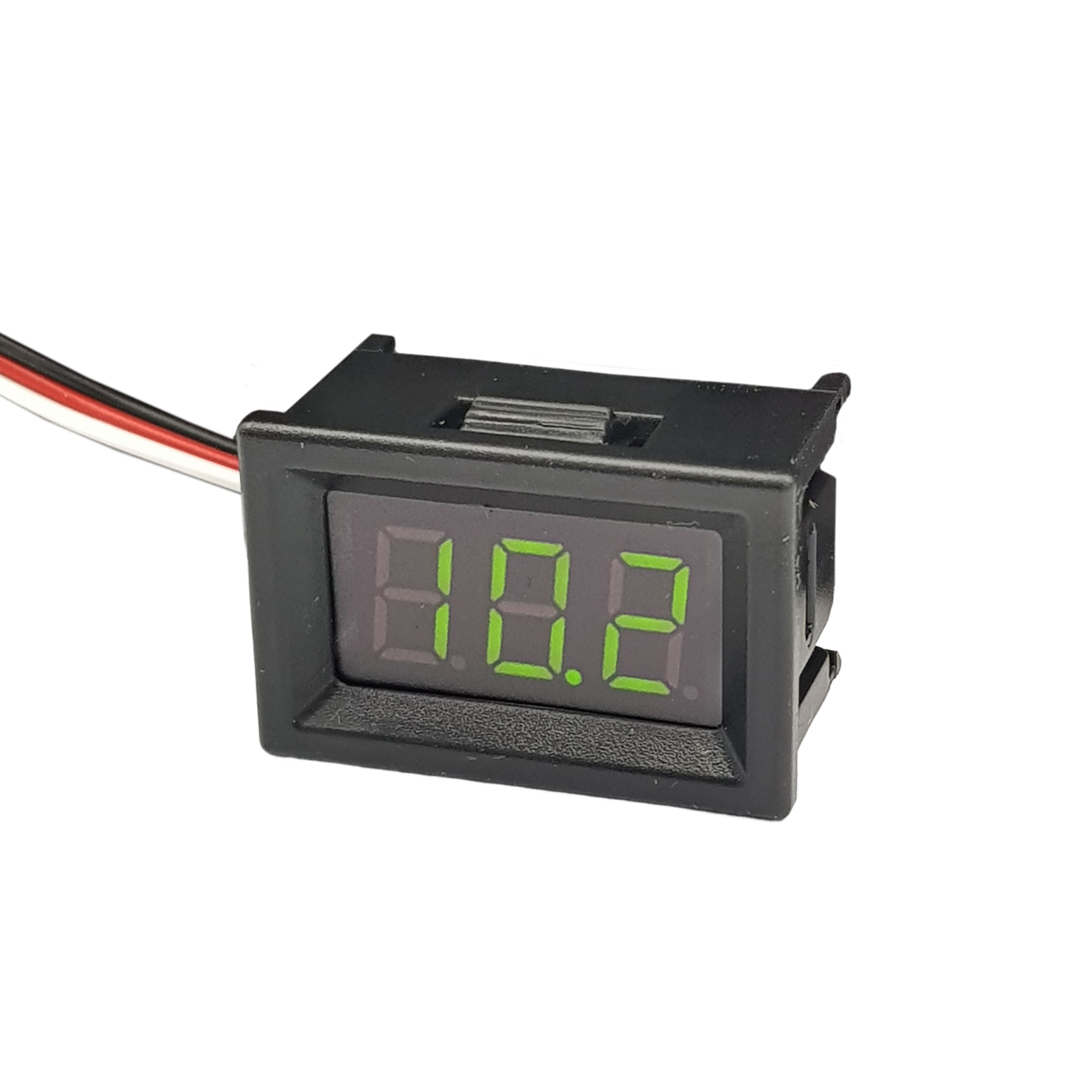 Đồng hồ đo điện áp 3 dây 100VDC Xanh Lá