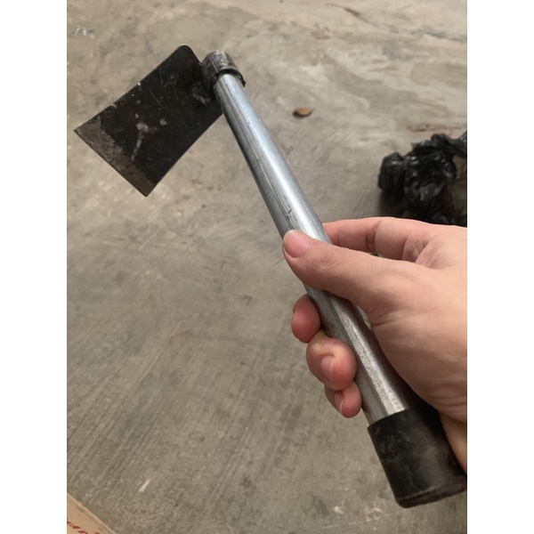 Cuốc nhỏ trồng cây, cuốc cầm tay bằng típ thép làm vườn, trồng hoa, tiện lợi