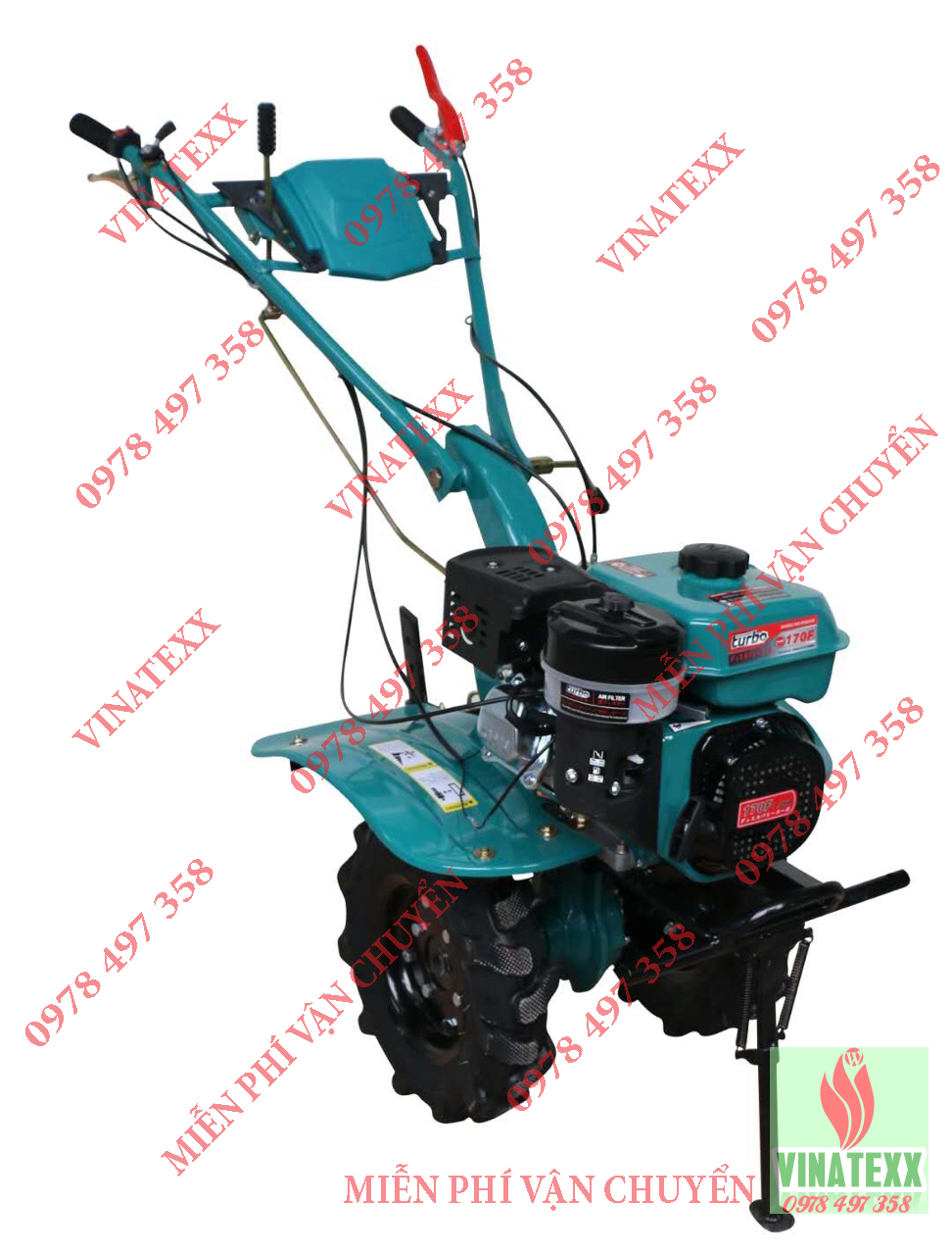 Máy Cày Máy Xới Đất Mini Máy Xới Đất Chạy Xăng Turbo 170f