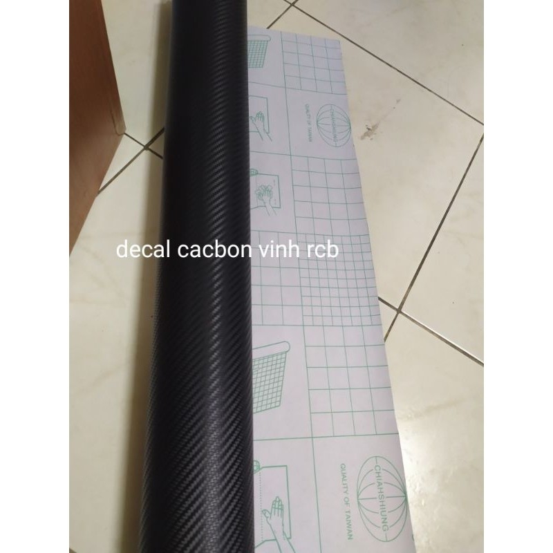 decal cacbon vân đen mờ loại 1 khổ 60 dải 2m dán đt laptop , trang trí xe máy ôtô