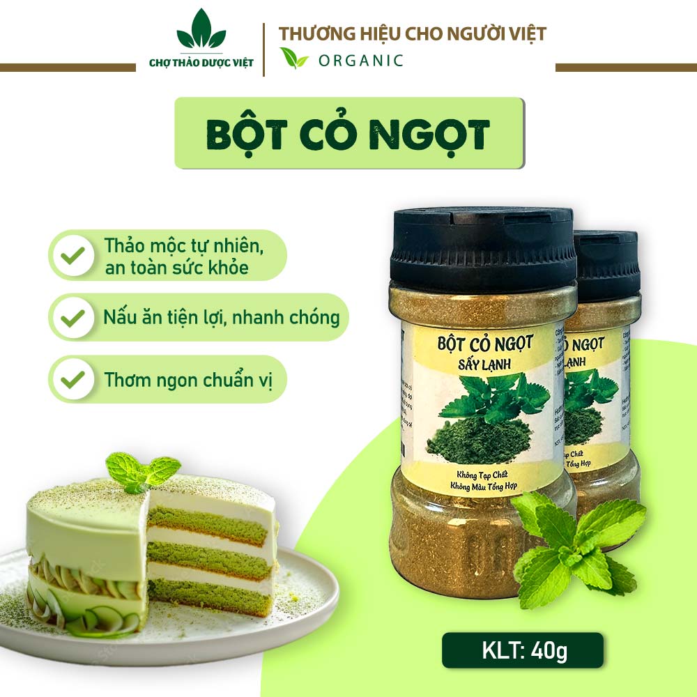 100g bột lá nếp nguyên chất nhà làm