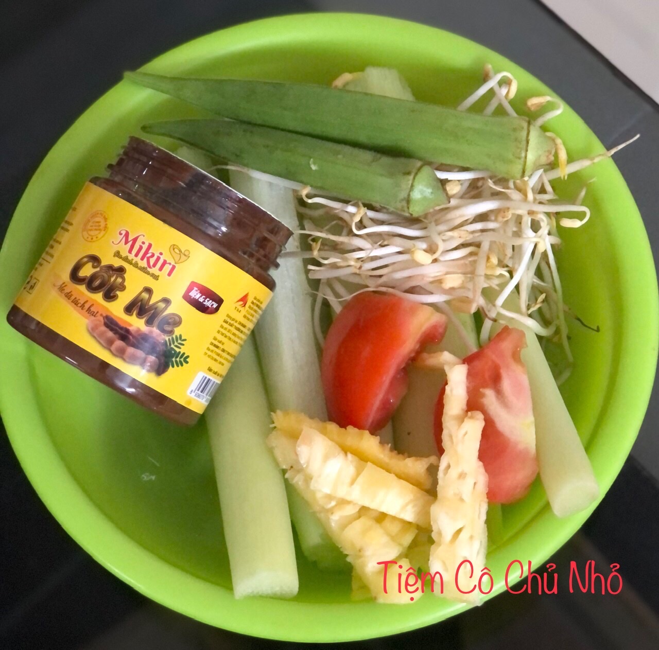 Cốt me tách hạt Mikiri hũ 250gr