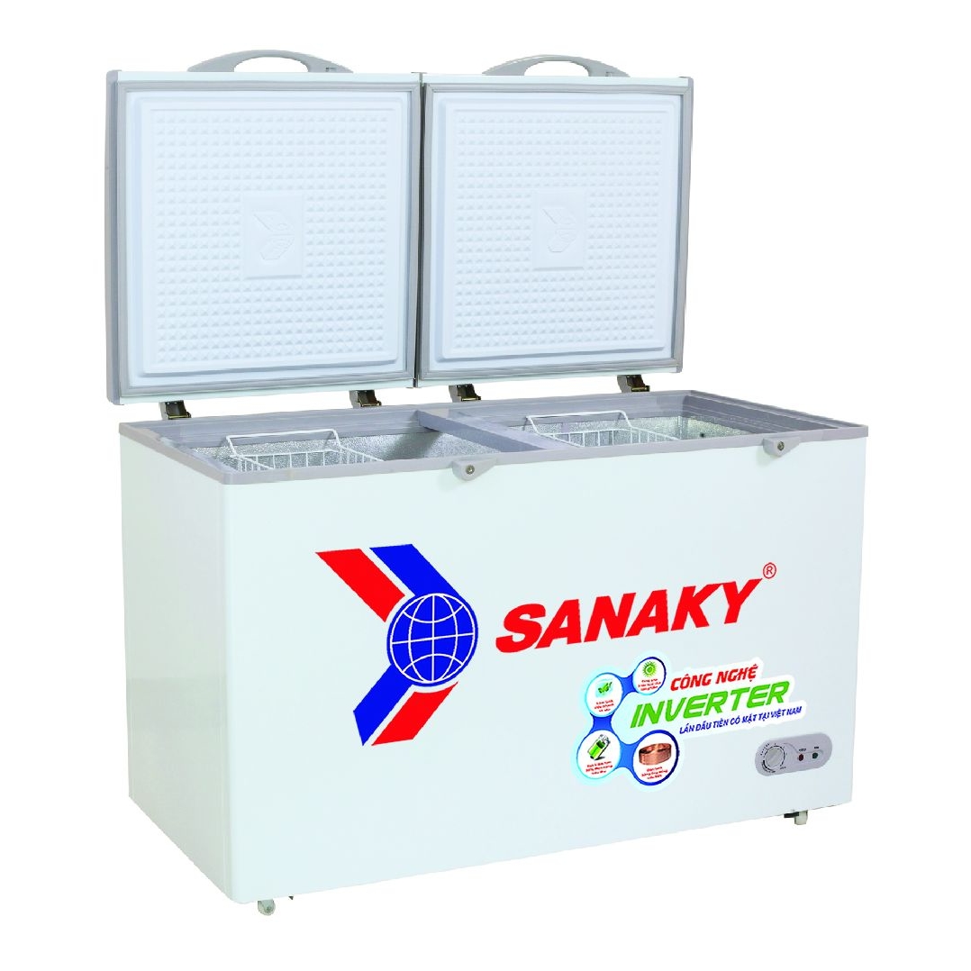Tủ đông Sanaky inverter dàn đồng 4099W3