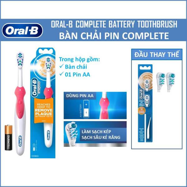 Bàn Chải Đánh Răng Pin Oral-B Complete giá rẻ