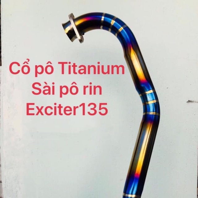 [HCM]cổ pô titan gắn ex 135