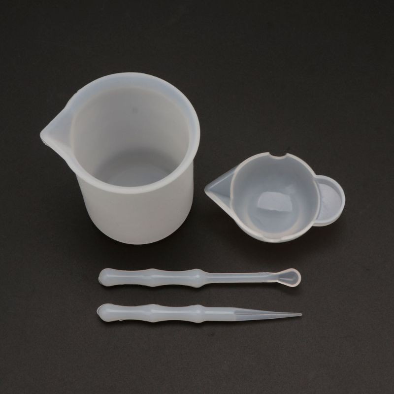 Bộ Dụng Cụ Pha Keo Resin Silicon